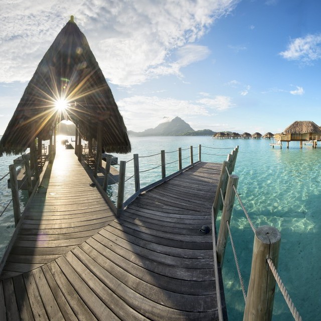 Bora Bora Dock Picture