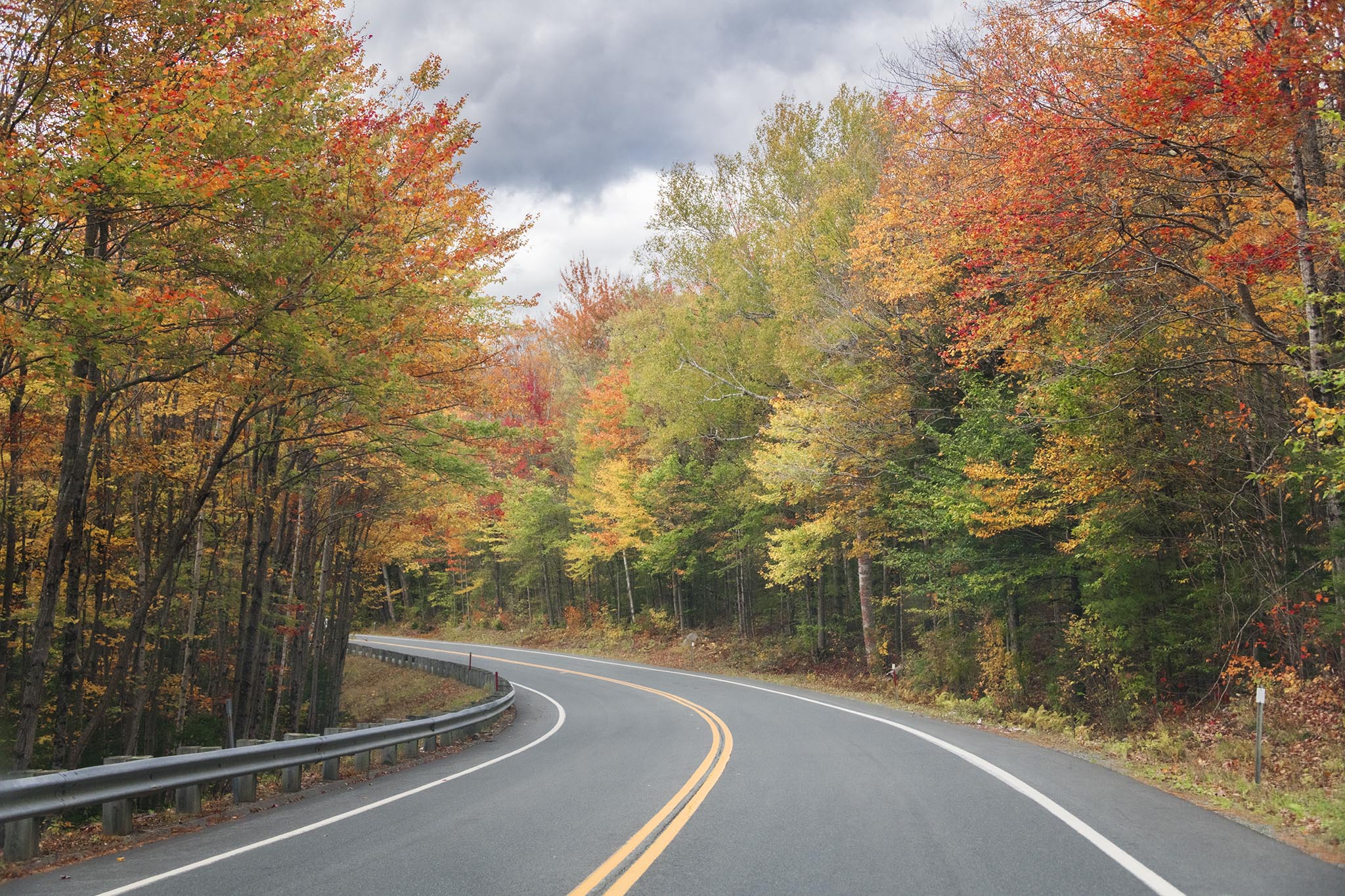 Kancamagus Highway fall colors