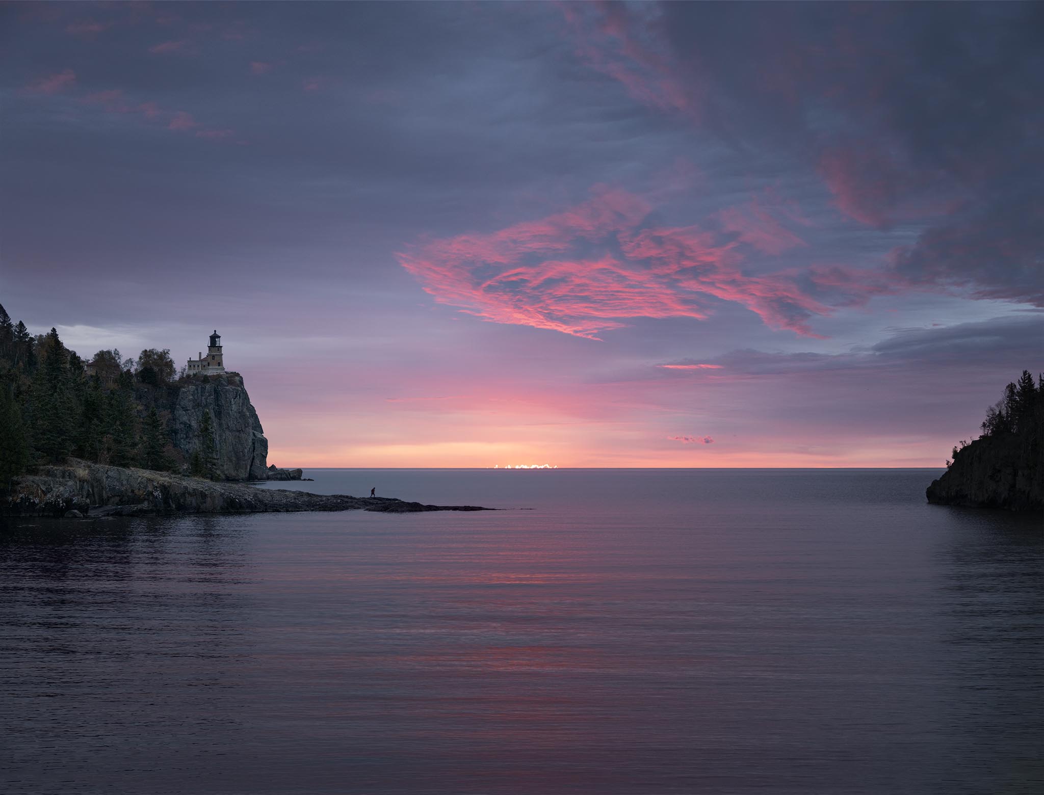 Split Rock Lighthouse in Minnesota