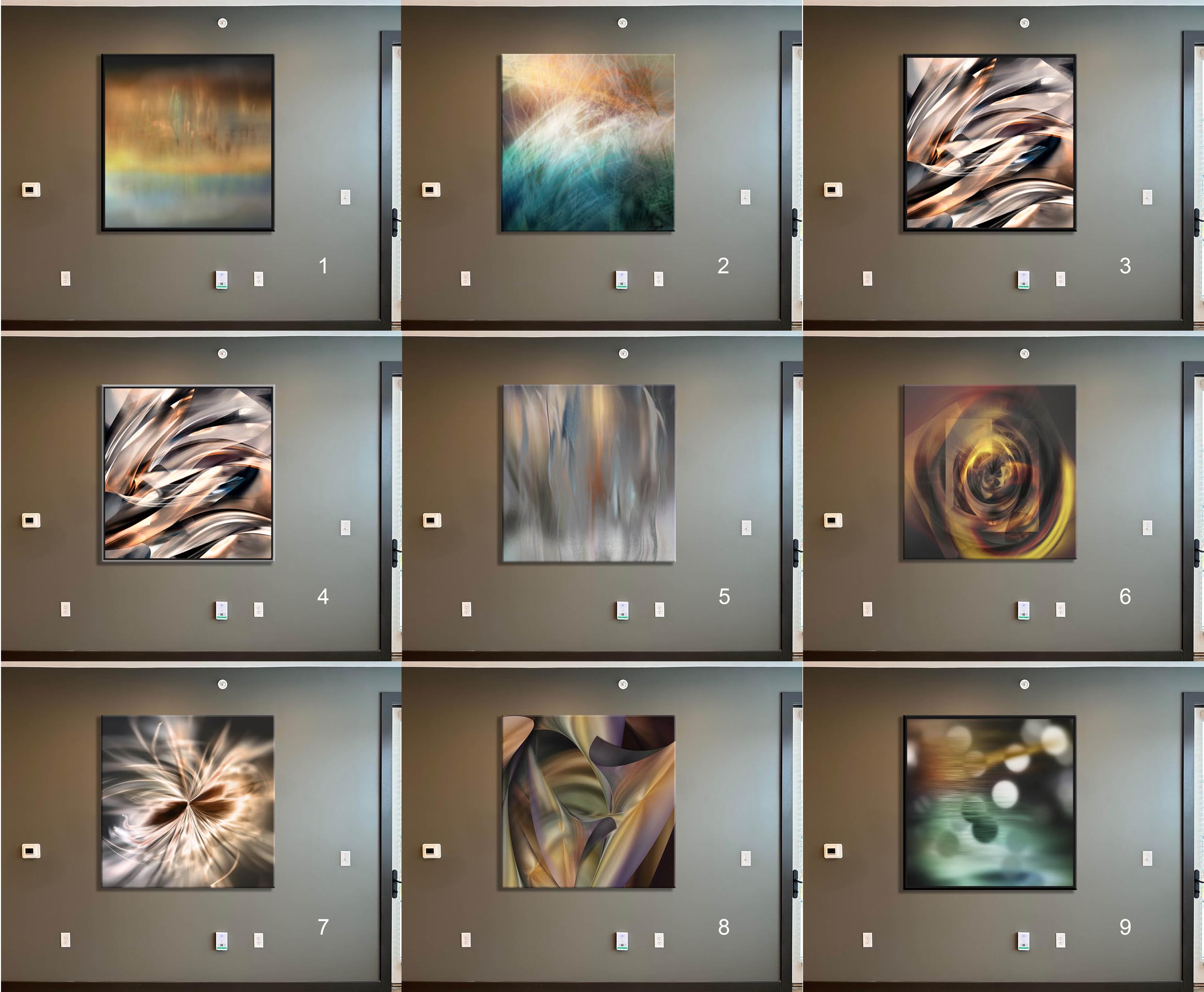 Choices for Abstract Artwork